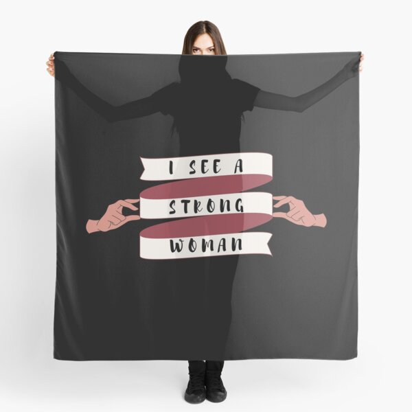 Foulards Sur Le Theme Citation De Motivation Pour Les Femmes Fortes Redbubble