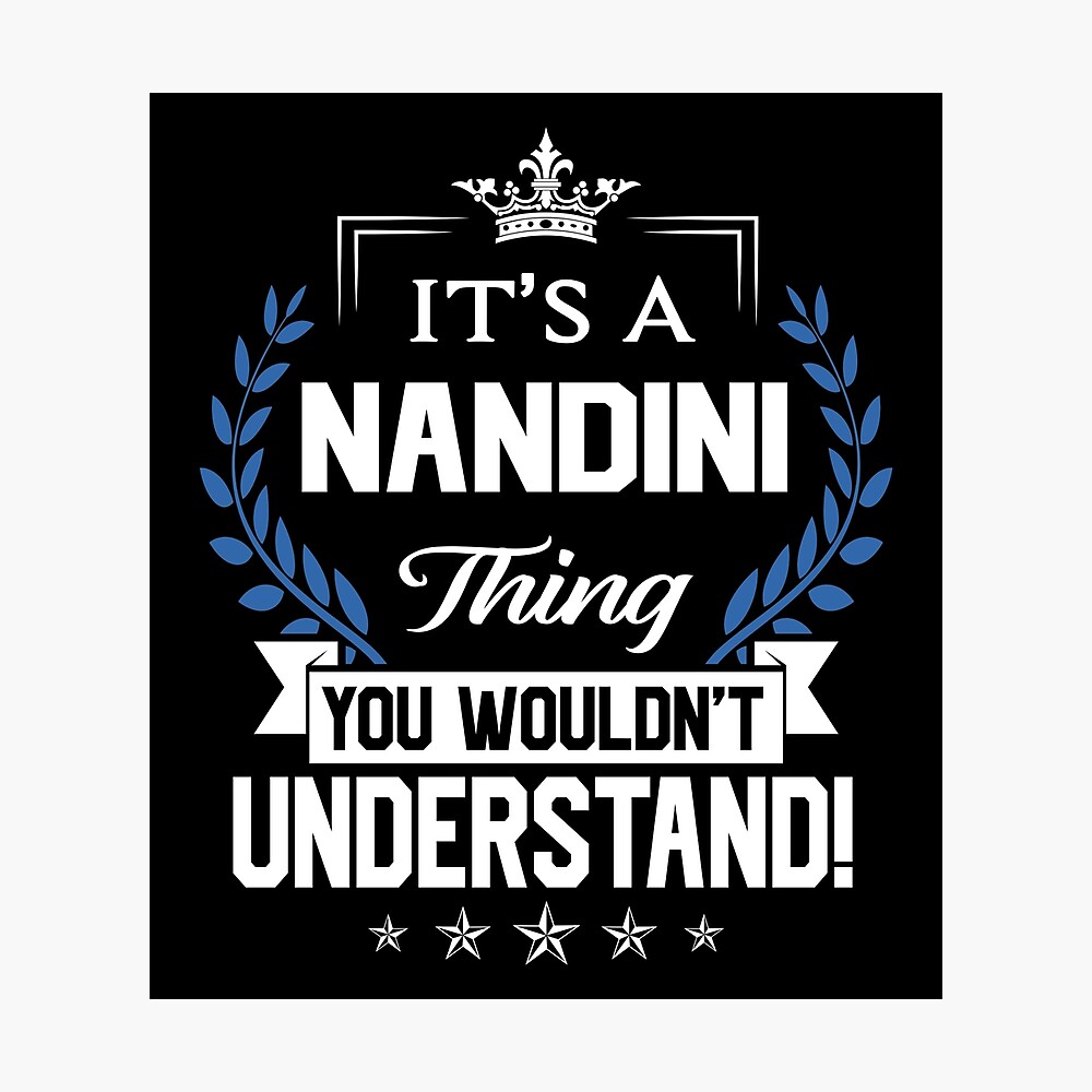 Nandini Name T Shirt - Nandini Things Name 2 Gift Item Tee