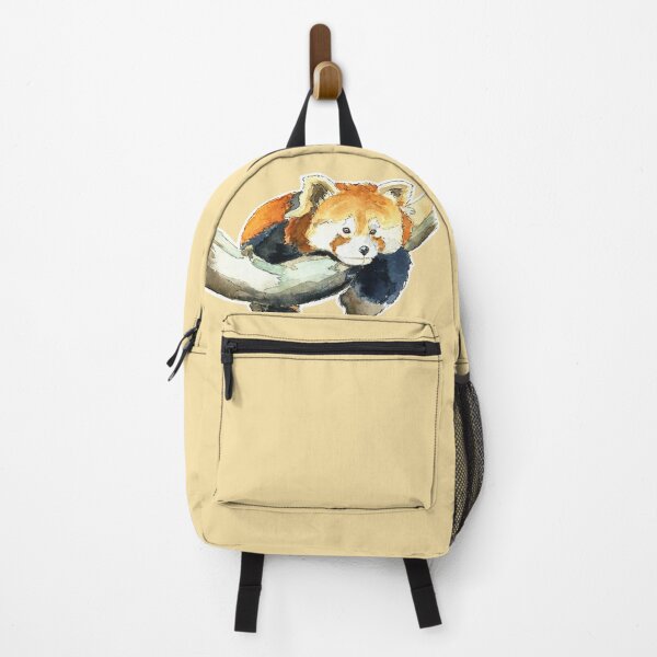 Item preview, Fluffy Red Panda Watercolor designed and sold by PainAndBrushes.