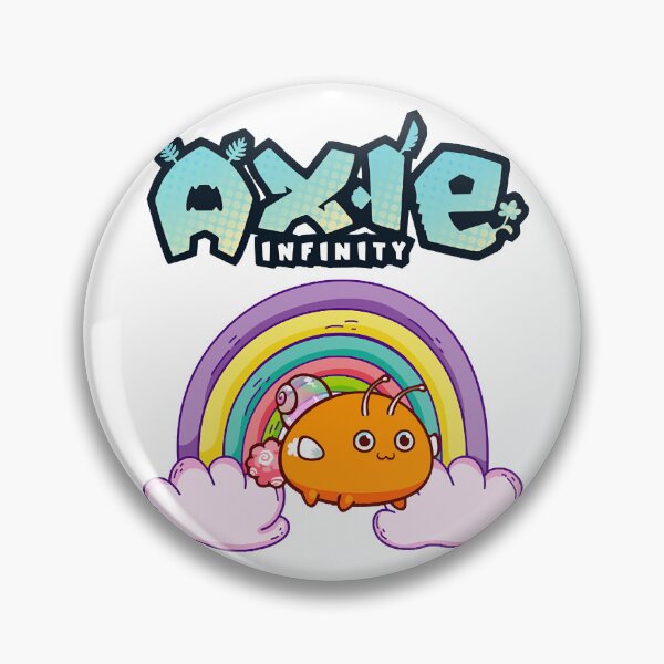 Item preview, Cloudy Rainbow Axie Infinity                     designed and sold by bylynnellal.