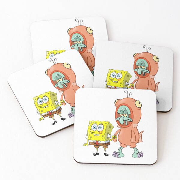 Item preview, Squidward and sponge bob designed and sold by Vaeden.