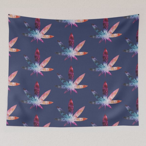 Item preview, Galaxy Weed/Marijuana Leaf for Stoners, 420 Smokers and Pot Lovers designed and sold by SteamParliament.