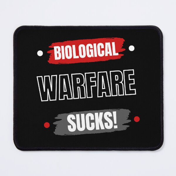 Item preview, Biological Warfare Sucks! White Letters designed and sold by podguy.