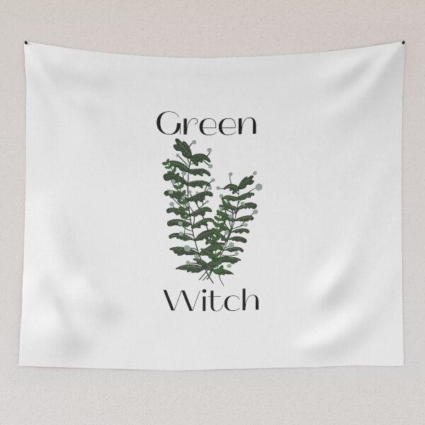 Item preview, Green Witch Leaf  designed and sold by alybugg.