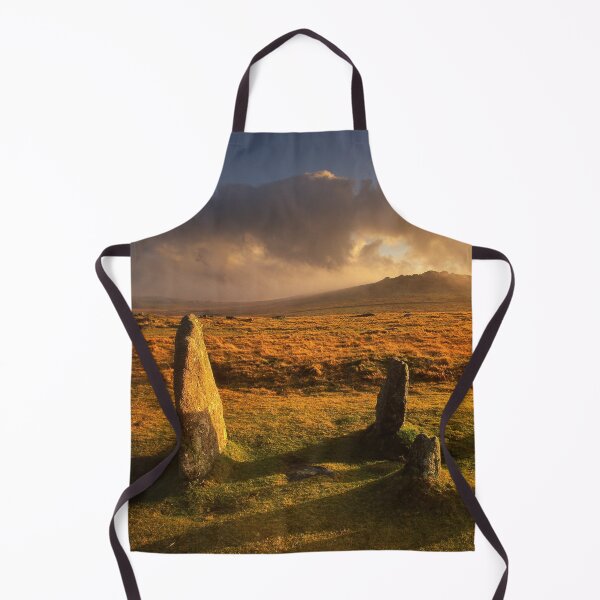 Item preview, Merrivale Stone Rows Sunset  designed and sold by galpinimages.