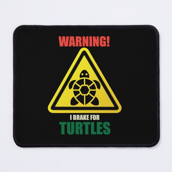 Item preview, I Brake For Turtles | Biodiversity designed and sold by GravitiTees.