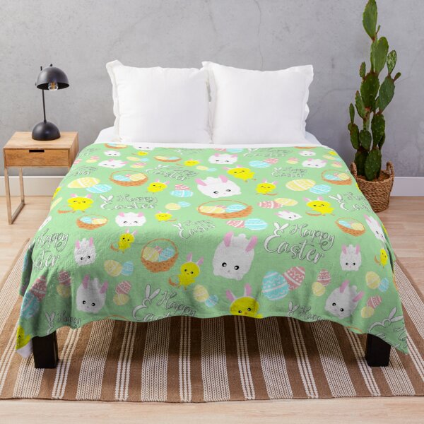Item preview, Happy Easter All-Over Print Bunny Chick Spring Basket designed and sold by GrynszpanDezign.