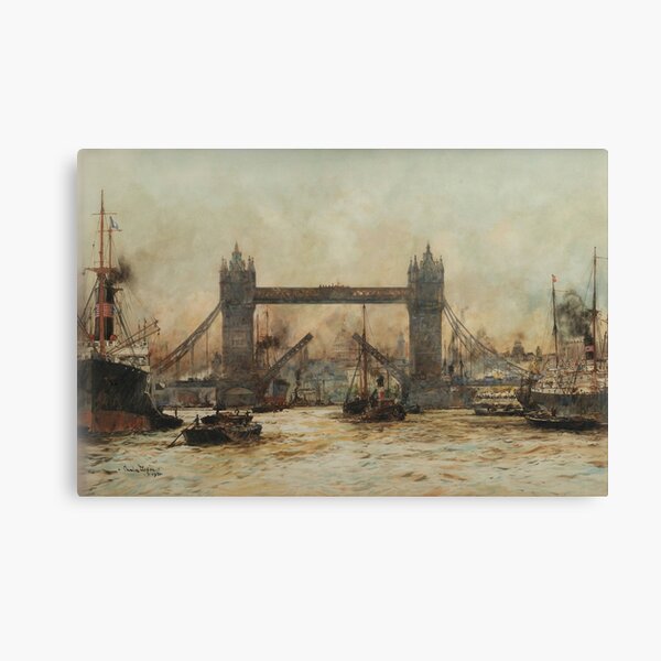 Item preview, Tower Bridge - Charles Edward Dixon (1930) designed and sold by CartoClassics.