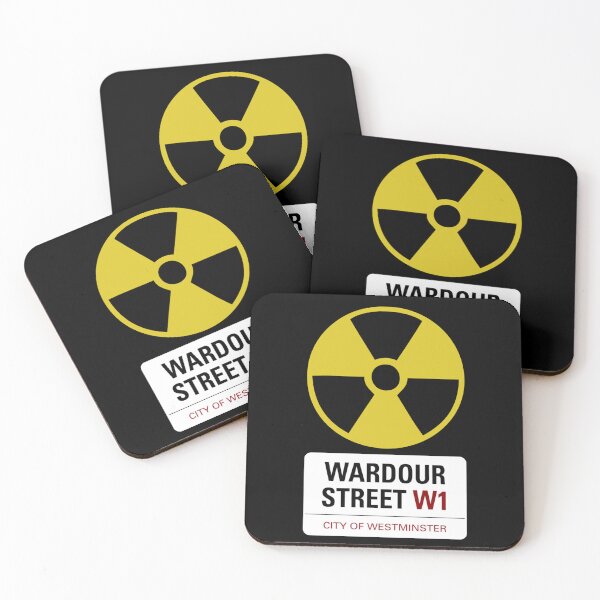 Item preview, A-Bomb In Wardour Street Sticker designed and sold by TrevoAbel40.