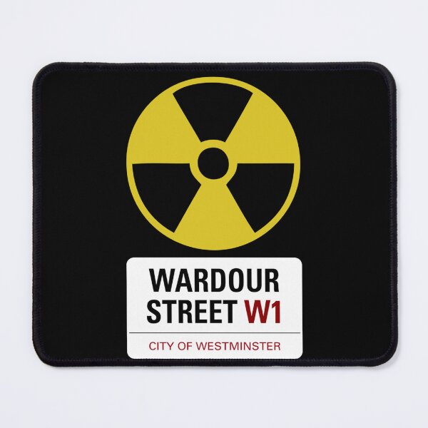 Item preview, A-Bomb In Wardour Street Sticker designed and sold by TrevoAbel40.