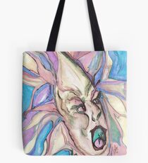 flame eating ballerina Tote Bag