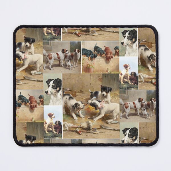 Item preview, Classical Dogs Paintings Montage Set #14 designed and sold by Krispsm.