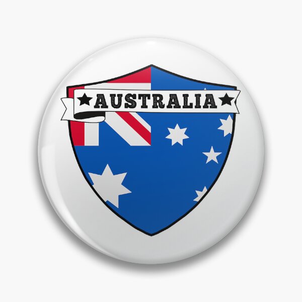 Item preview, australia COUNTRY SHIELD, MINIMALIST australia FLAG, I LOVE australia , BORN IN australia , australi designed and sold by bylynnellal.