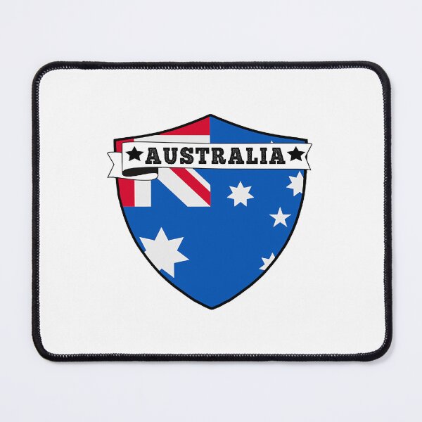Item preview, australia COUNTRY SHIELD, MINIMALIST australia FLAG, I LOVE australia , BORN IN australia , australi designed and sold by bylynnellal.
