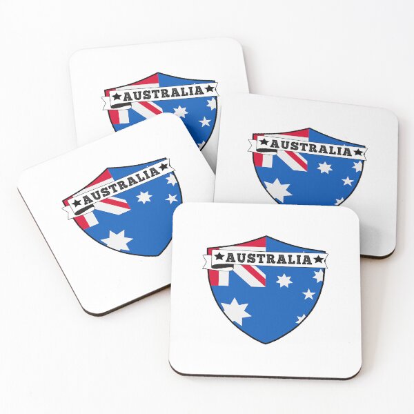 Item preview, australia COUNTRY SHIELD, MINIMALIST australia FLAG, I LOVE australia , BORN IN australia , australi designed and sold by bylynnellal.