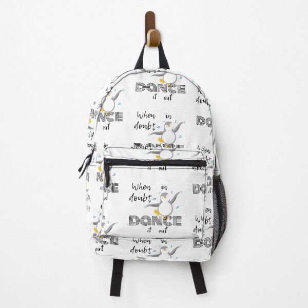 Item preview, When in doubt dance it out with cute penguin designed and sold by MGuyerArt.