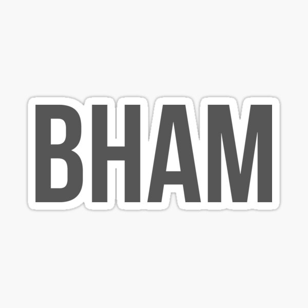BHAM Sticker