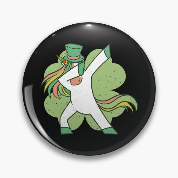 Item preview, St. Patrick's Day Dabbing Unicorn designed and sold by The Jackalope.