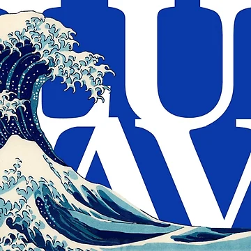 Artwork thumbnail, The Blue Wave by Ragcha