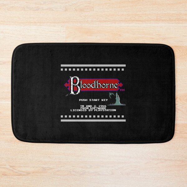 Item preview, 8-Bit Bloodborne Title Screen designed and sold by reJerrellOliver.