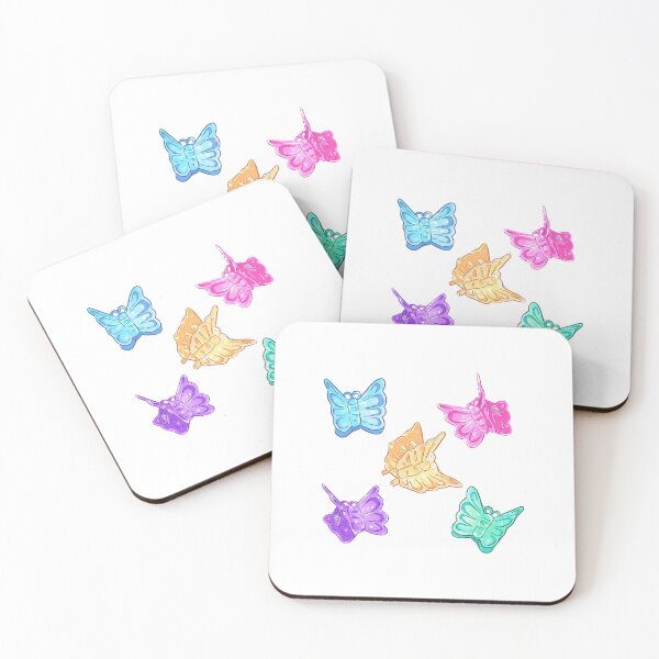 Item preview, 90s Nostalgia Series butterfly clips  designed and sold by bylynnellal.