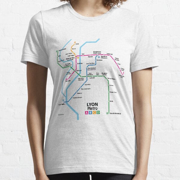 LYON Metro Network Essential T-Shirt