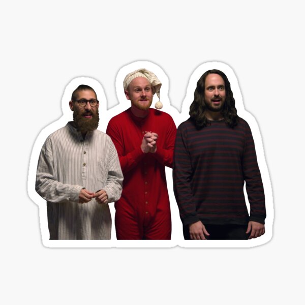 aunty donna mark broden zach nighttime Sticker