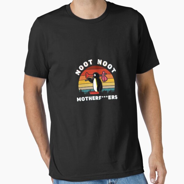 Vista previa del artículo con la obra «Noot Noot Pingu Noot Meme Regalo, Pingu Noot Noot Motherf», diseñado y vendido por tavarusde.
