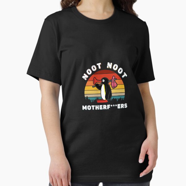 Vista previa del artículo con la obra «Noot Noot Pingu Noot Meme Regalo, Pingu Noot Noot Motherf», diseñado y vendido por tavarusde.