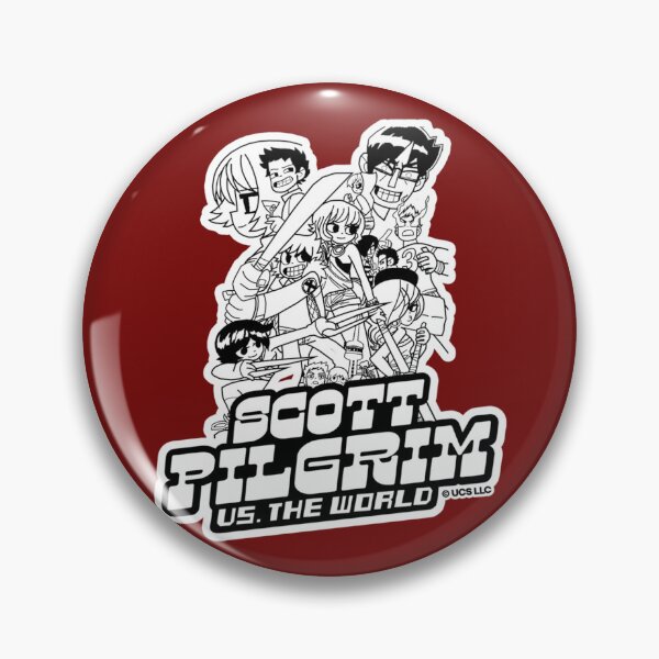 Item preview, Scott Pilgrim black and white characters. Birthday party gifts. Officially licensed merch. designed and sold by Geekbotss.