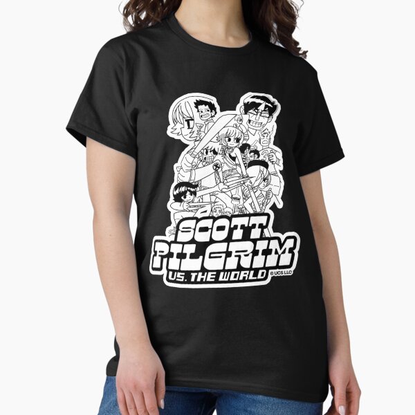 Item preview, Scott Pilgrim black and white characters. Birthday party gifts. Officially licensed merch. designed and sold by Geekbotss.