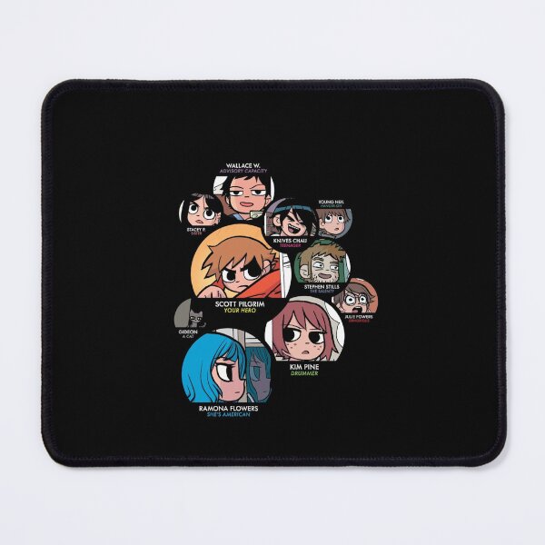 Item preview, Scott Pilgrim characters Graphic  designed and sold by Geekbotss.