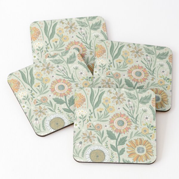 Item preview, Warm Neutrals Summer Garden designed and sold by Janet Broxon.