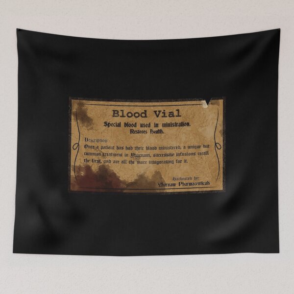 Item preview, Blood Vial - Bloodborne Print 2022 designed and sold by reJerrellOliver.