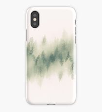 White Surreal Forest iPhone Case