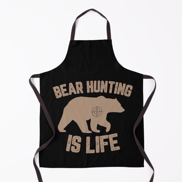 Item preview, Bear Hunting Is Life designed and sold by AnimalLover4eva.