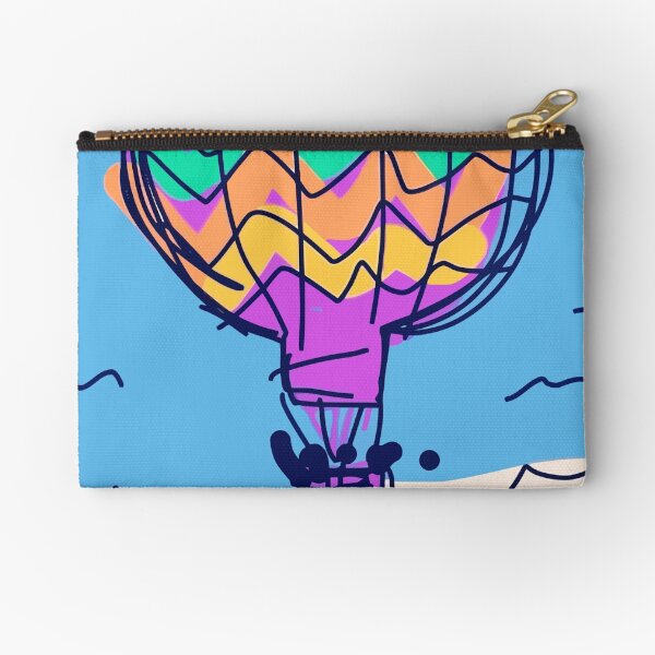 Hot air balloon Zipper Pouch