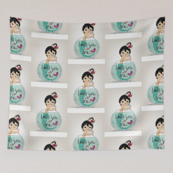 Item preview, Sad Mermaid  designed and sold by bylynnellal.