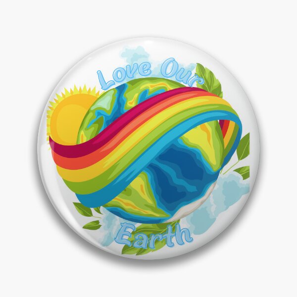 Item preview, Every Day is Earth Day! Colorful design encouraging people to go green. designed and sold by GearGirlNJ.