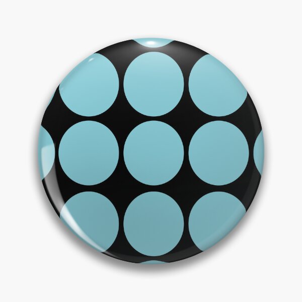 Item preview, Teal or Aqua circles on black background: decor, accent piece, gift idea, home, office, work place, birthday, friend, family designed and sold by Becky Hunter.