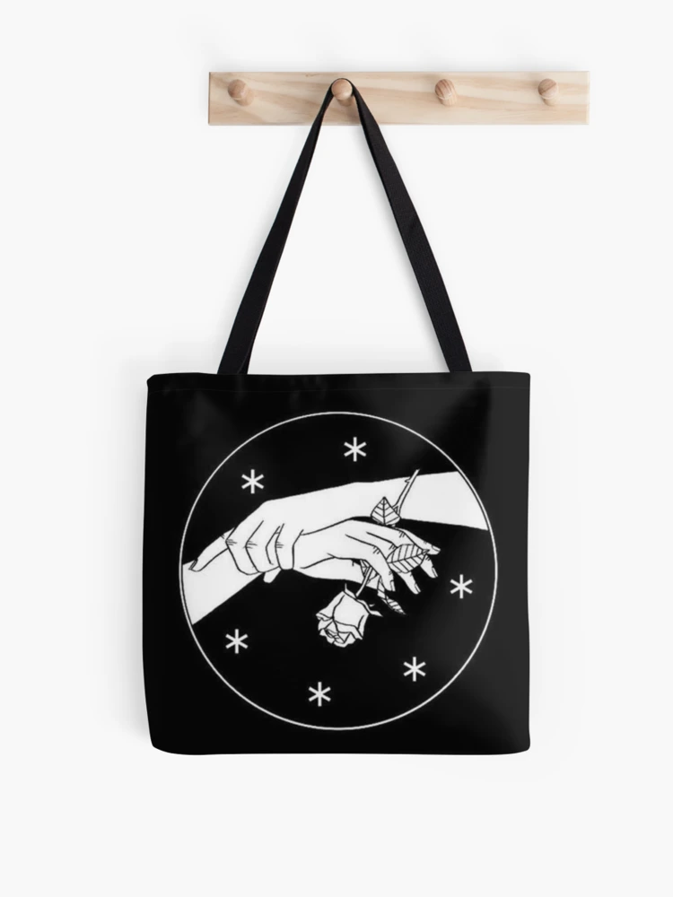 Black Line Art Faces Tote Bag-aesthetic tote bag,artsy tote bag,art tote  bag,aesthetic tote,line art tote bag,line art b