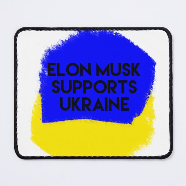 Item preview, Elon musk supports Ukraine designed and sold by Dipalo.