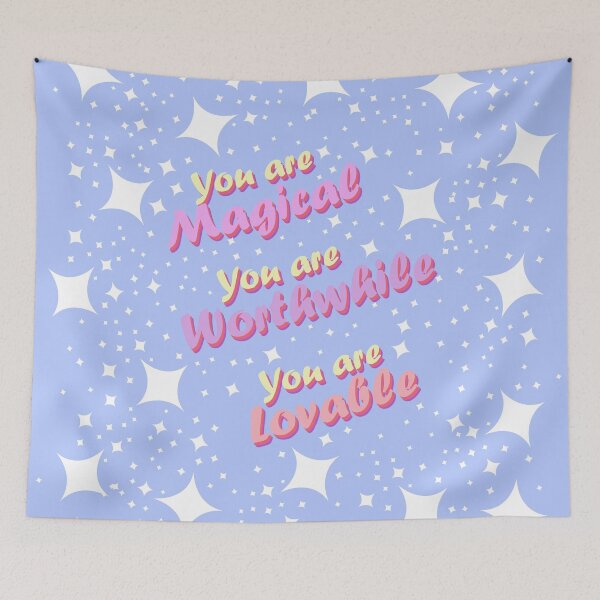 Item preview, Eres mágico, vales la pena, eres amado. designed and sold by MyThingNow.