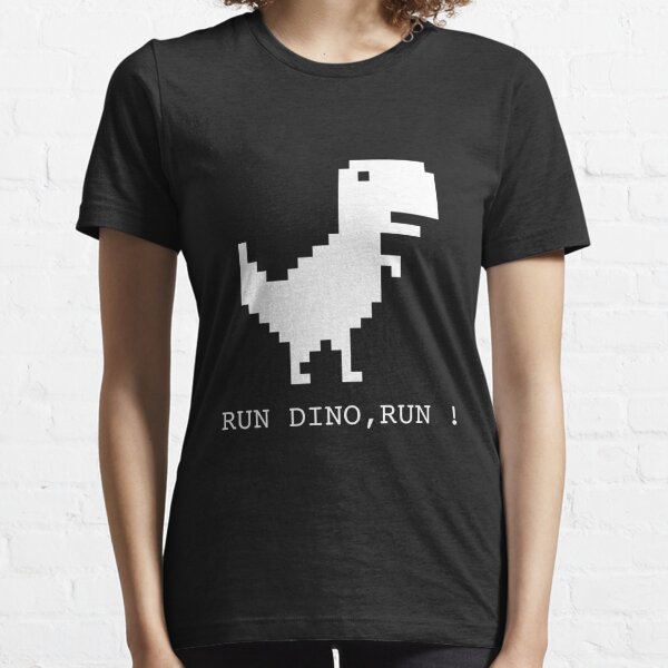 Dino Runner - Google Chrome Browser Game Classic T T-Shirt