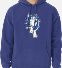 STUCK Husky Blue Pullover Hoodie