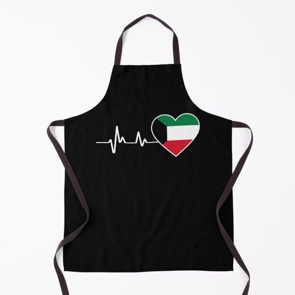 Item preview, Heartbeat Of Kuwait Flag Heart For Kuwait Lovers And Kuwaitis الكويت designed and sold by ArabCorner.