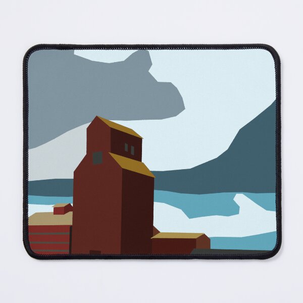 Item preview, Grain Elevator - Burgundy designed and sold by Katexdes.
