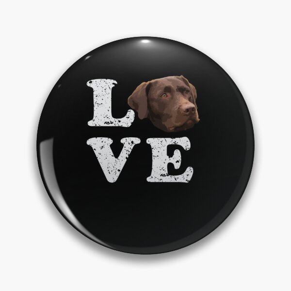 Item preview, Love My Chocolate Lab Labrador Retriever designed and sold by JeremyxLee.