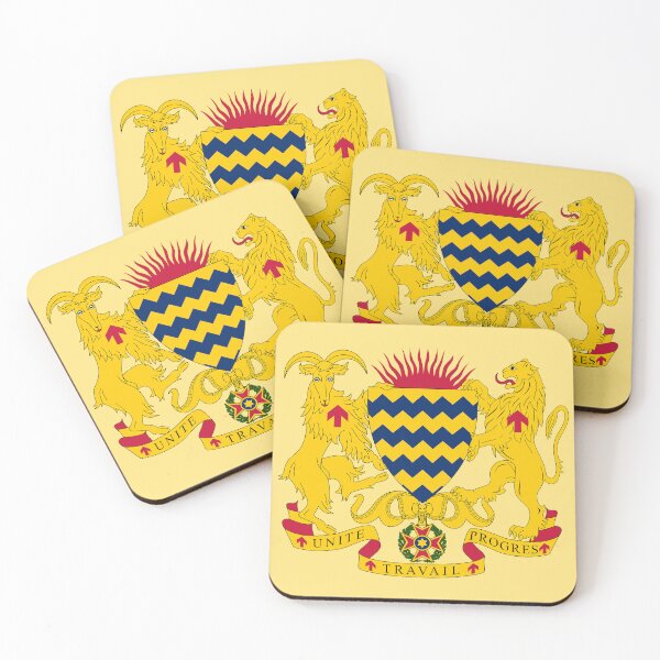 Item preview, Chad - Coat of arms designed and sold by PatsIsland.