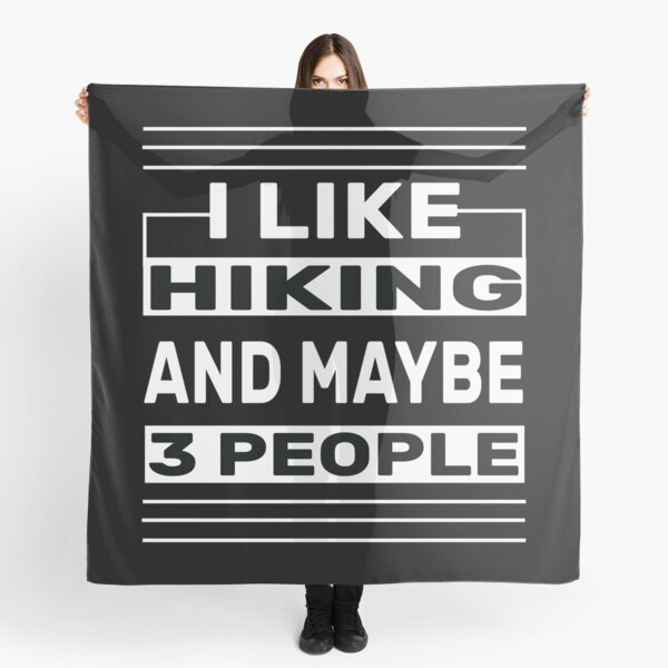 Item preview, I Like Hiking And Maybe 3 People  ,  Funny  Hiking   designed and sold by BIHI14.